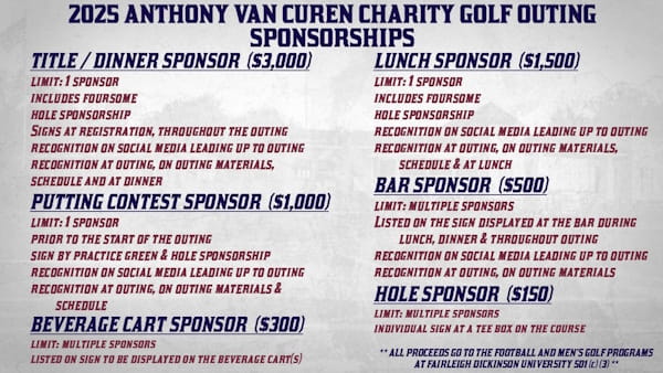 Golf Outing Sponsorship information